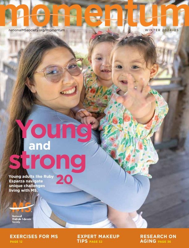 Cover of Momentum Magazine, Winter 2024-25 issue