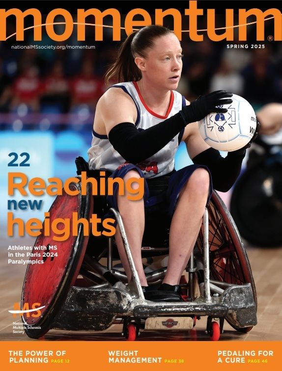 Cover of Momentum Magazine, Spring 2025 issue