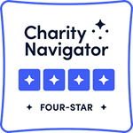 National MS Society four star rating badge from charity navigator.