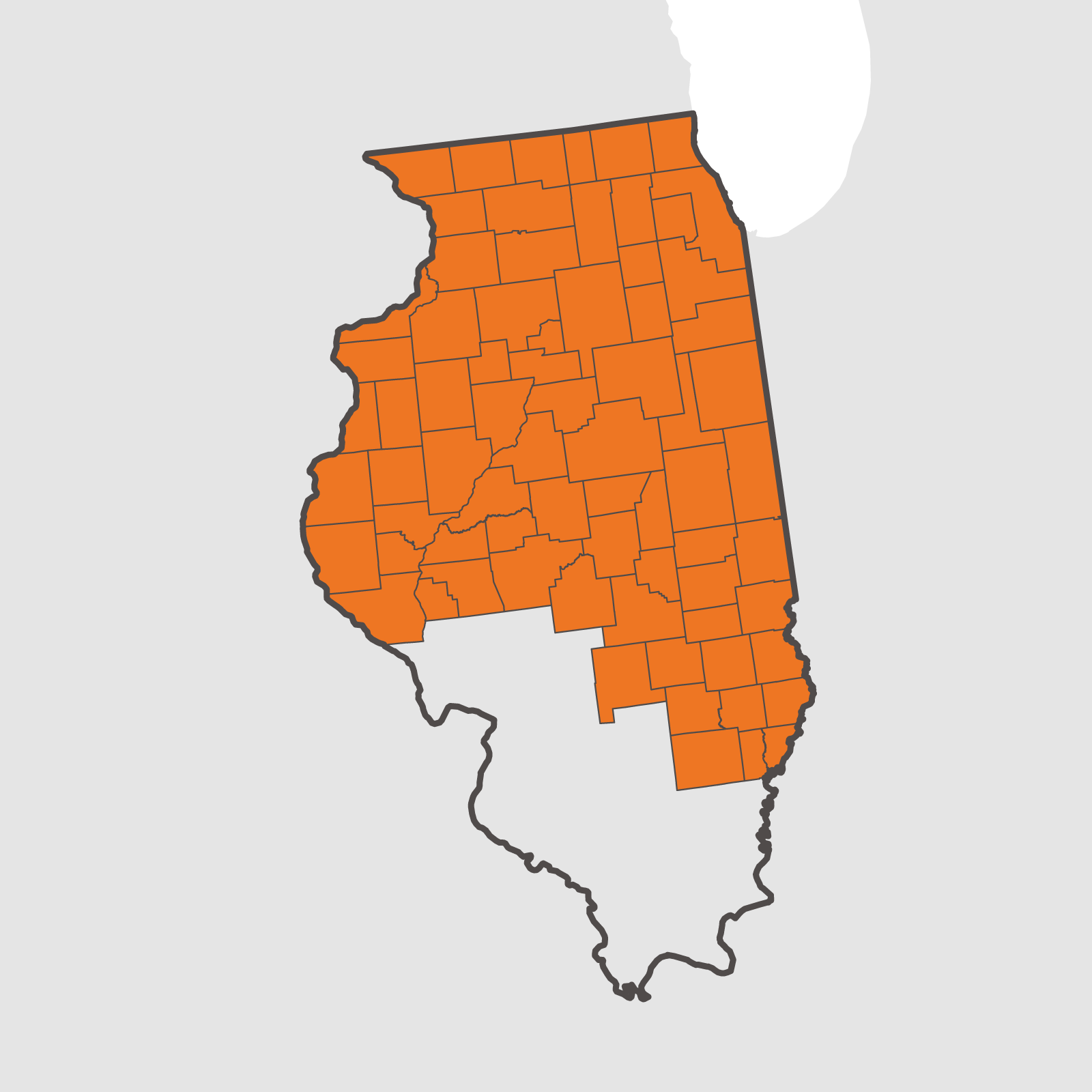 Greater Illinois Chapter Map